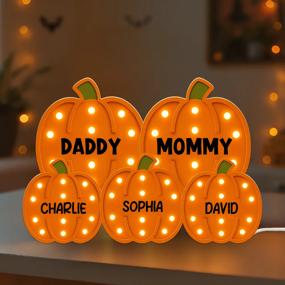 Customized Pumpkin Mommy&Daddy™