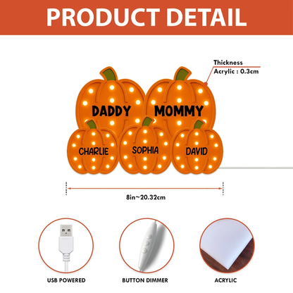 Customized Pumpkin Mommy&Daddy™